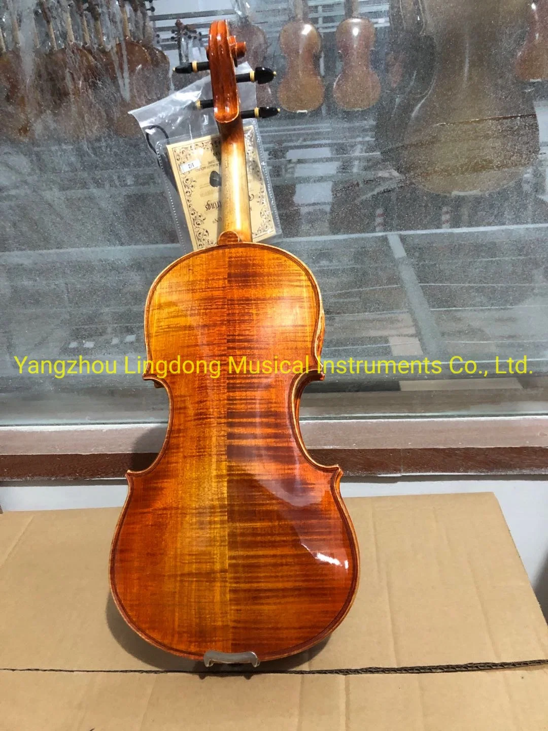 Handmade Natural Flame Violin Wholesale in China