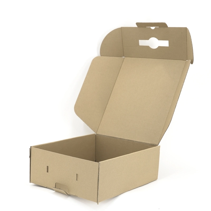 Wholesale/Supplier Custom Printing Brown Kraft Paper Foldable Box