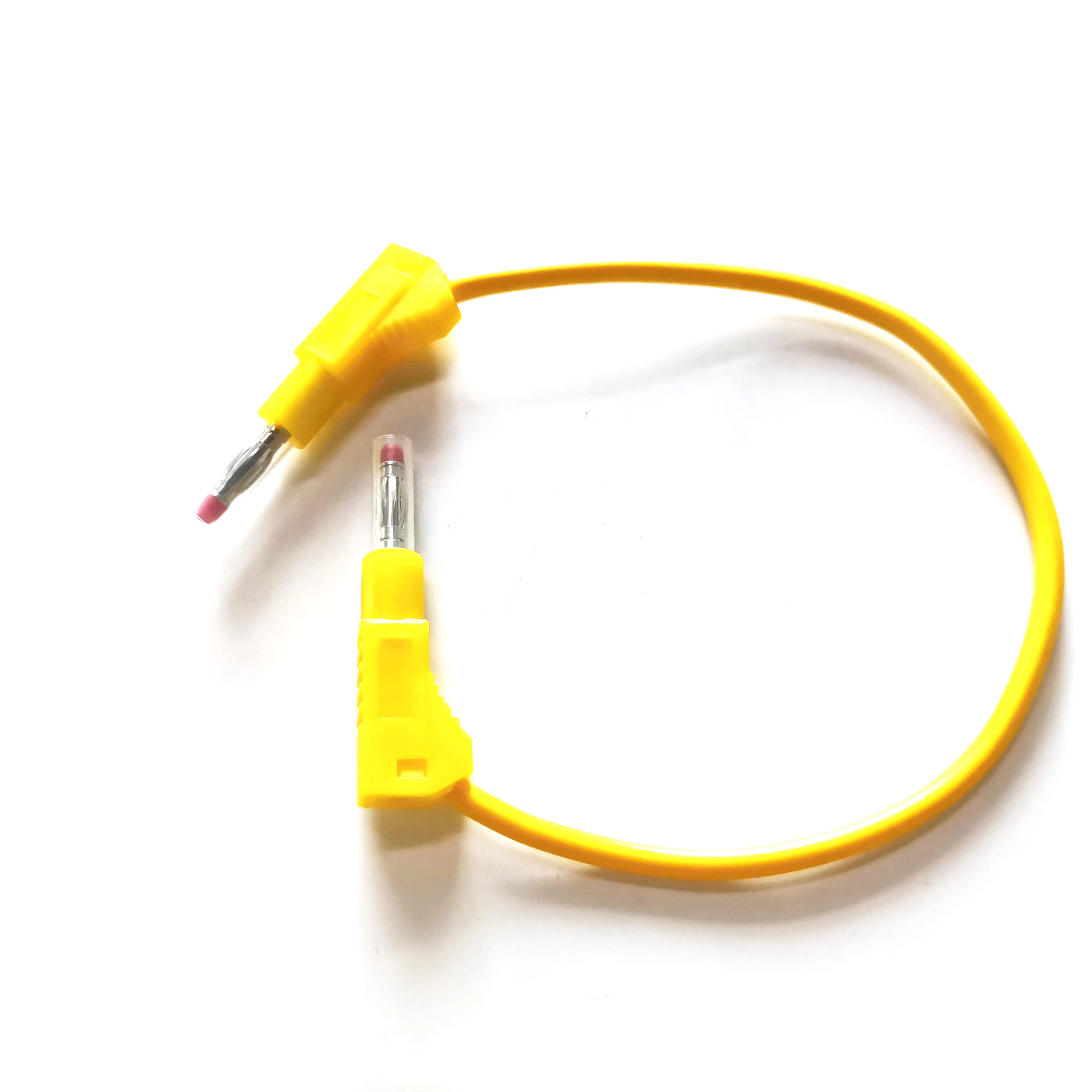 Stackable 4mm Banana Plug Test Cable Leads for Multimeter Physics Laboratories Testing