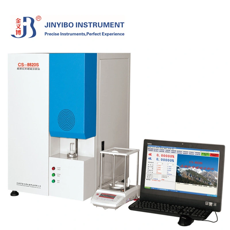 Tubular Infrared Carbon Sulfur Analyzer, Carbon Element Analysis