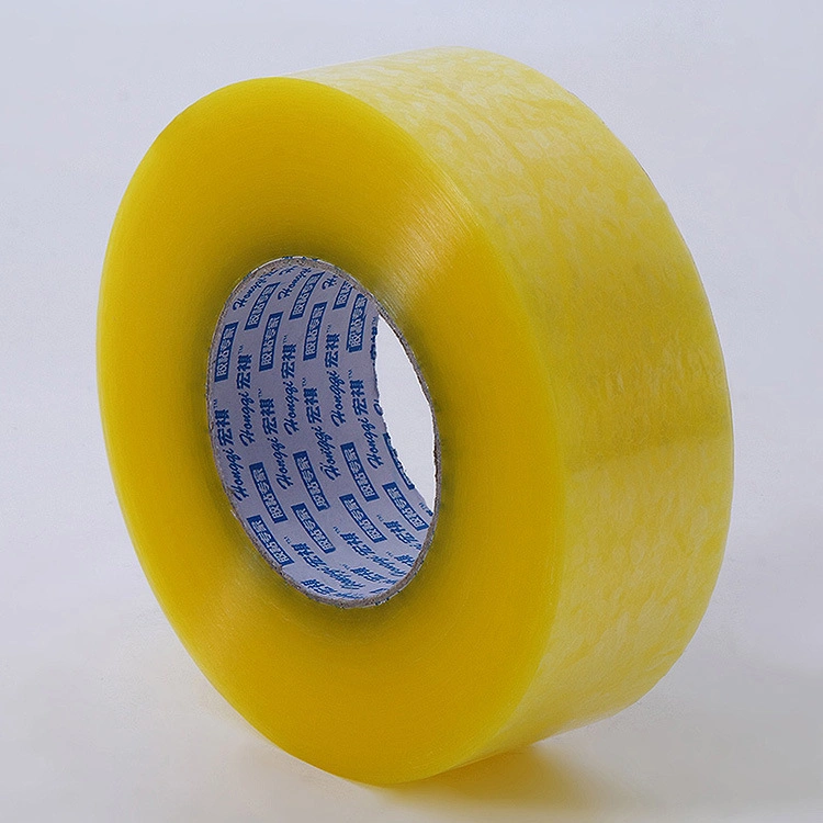 BOPP Wrapping Sealing Shipping Packing Transparent Color Synthetic Rubber Resin Industrial Heavy Duty Packaging Tape