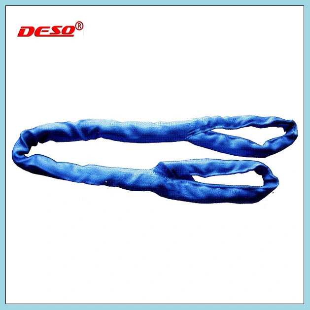 100% Polyester Large Wll Lifting Round Webbing Sling