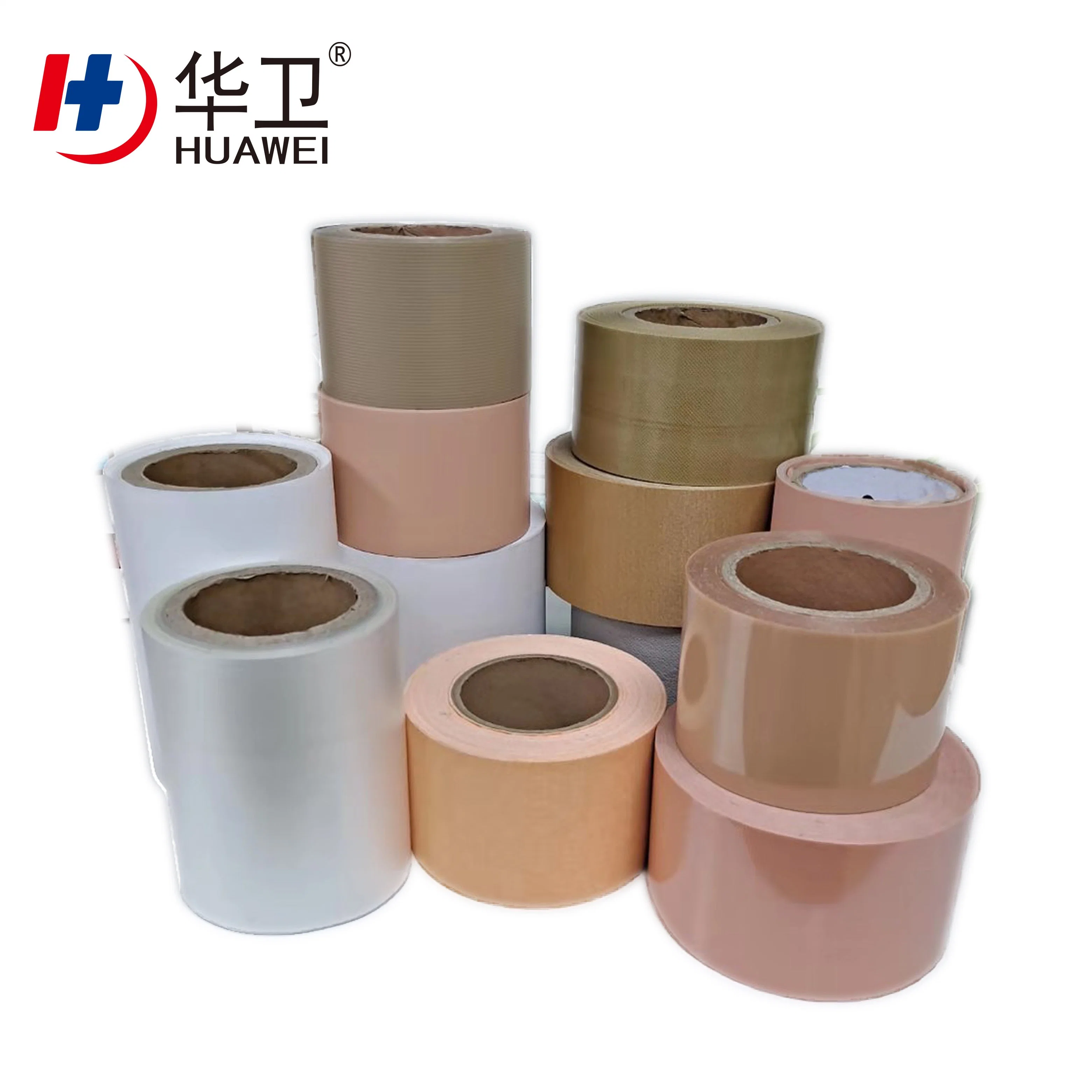 Medical Net Type PE Raw Material Jumbo Roll for Bandage Band Aid