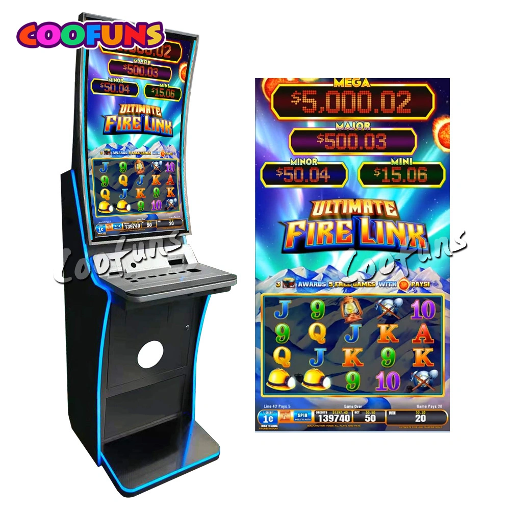 Firelink Casino Jackpot Gambling Coin Slot Game Machine for Sale