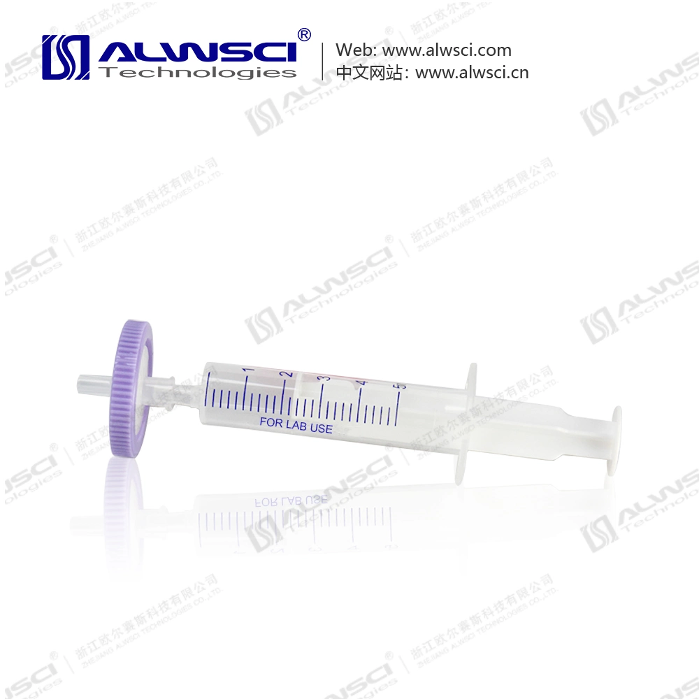 5ml Disposable HPLC Laboratory Syringe