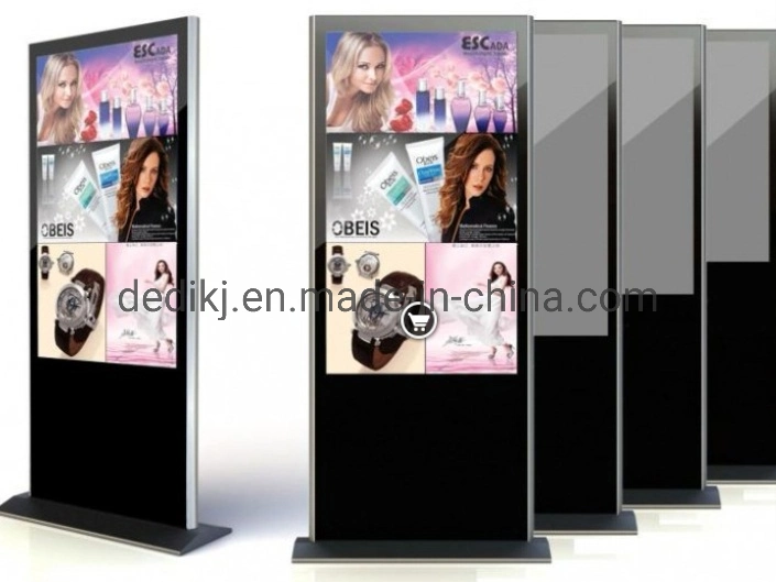 Dedi 49inch Advertising Waterproof IP65 Touch Screen Display Digital Signage Double Side Outdoor LCD Display