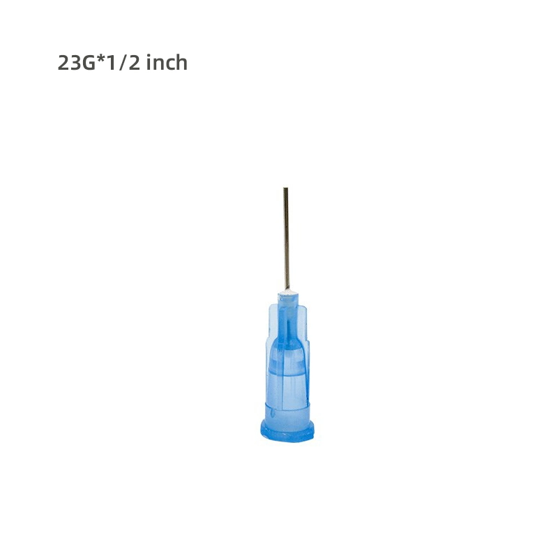 23G * 1/2 Inch Professional Plastic and Stainless Steel Disposable Nozzle Industrial Needle