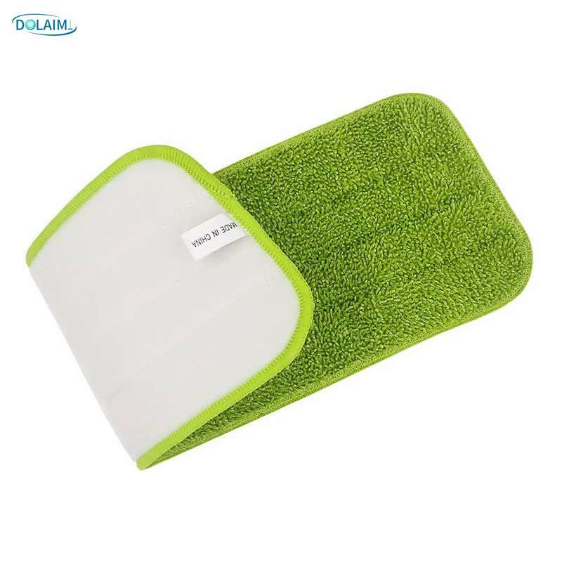 Durable 42cm Replacement Spray Steam Cleaning Flat Microfiber Mop Cloth