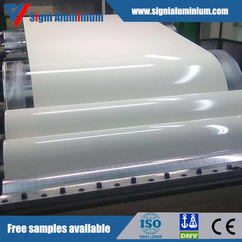 Roller Coating PVDF Aluminium Sheet 8011, 5052