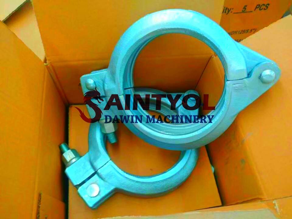 Concrete Pump Pipe Bolt Clamp 4&prime; &prime; 5&prime; &prime; 6&prime; &prime; Concrete Pump Pipe Fittings Bolt Clamp Couplings Hot on Sale