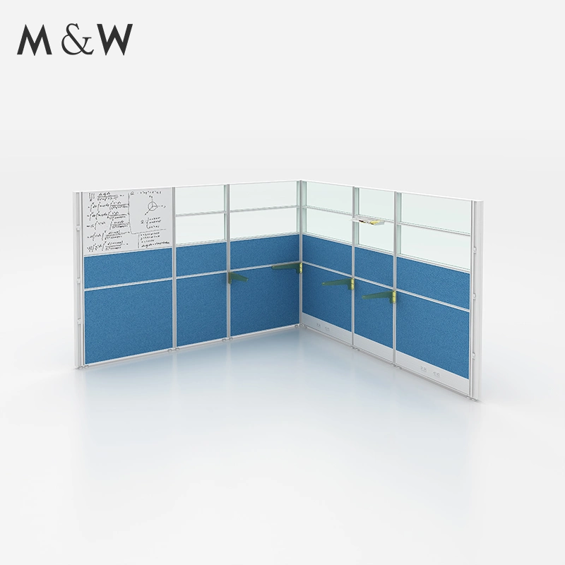 Divider Partition Desks Cubicle Desk Wood Table L Shape Workstation Office Furniture