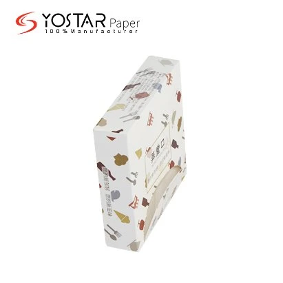 White Cardboard Tissue Box for Convenience Store and Hotel