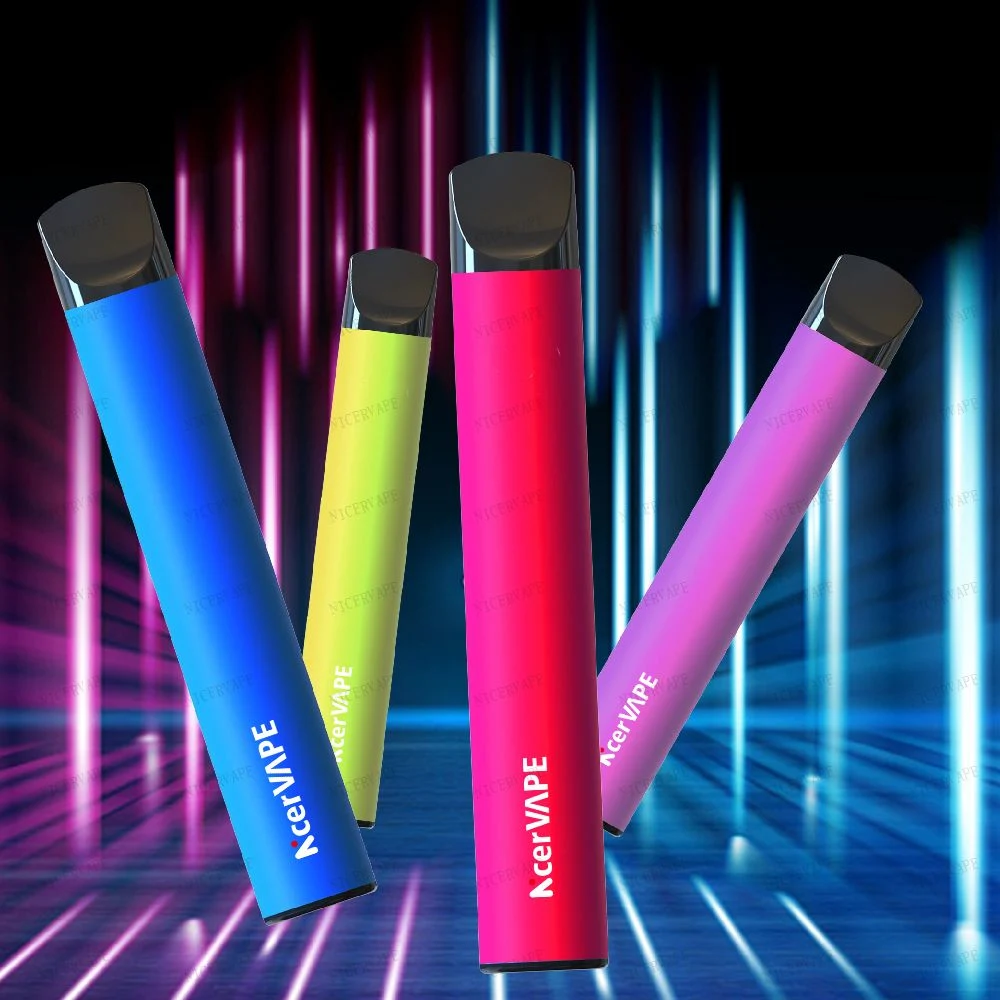 Arômes de fruits boisson énergétique Mini cigarette électronique 600 bouffées Vape Stylo de gros