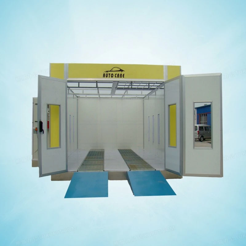 Paint Spray Booth Electrostatic Water Curtain Paint Spray Booth System with Drying Room for Car Wheel Rims Painting AC-6900