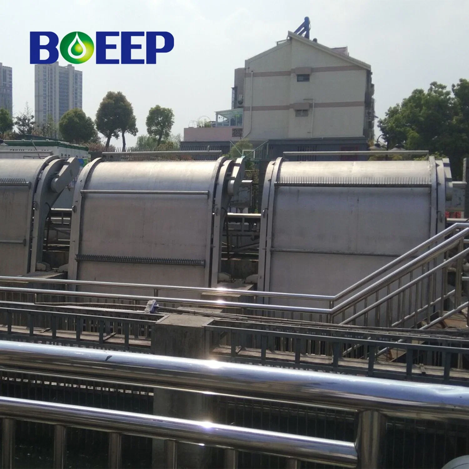 Physical Treatment of Wastewater Automatic Mechanical Coarse Bar Screen