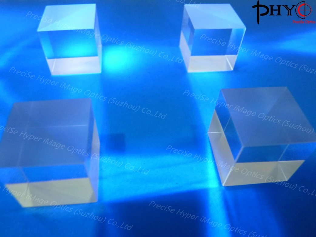Polarizing Beamsplitter Cubes with Optical Glass