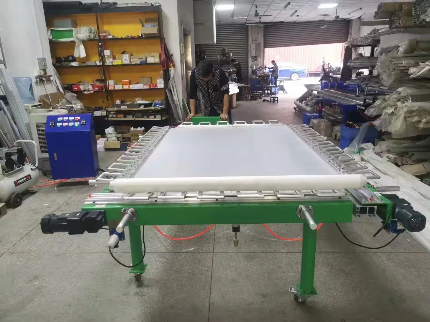 Screen Printing Mesh Tension Stretcher/Screen Stretching Machine