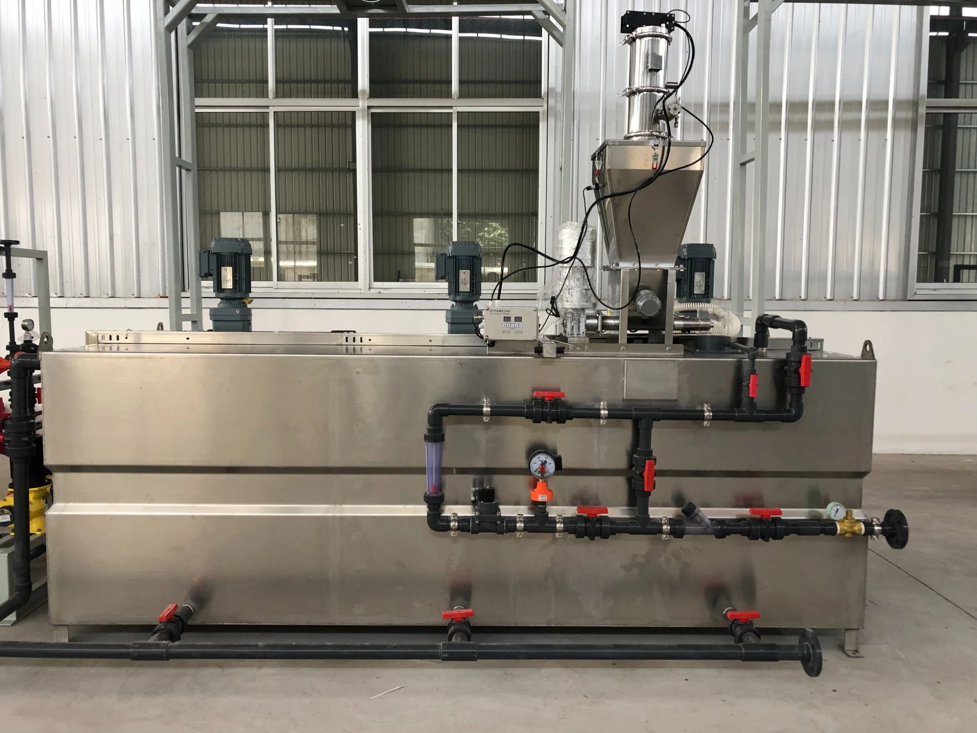 PVC Plastic Chemical Automatic Auto Conveying and Mixing Dosing Compounding System