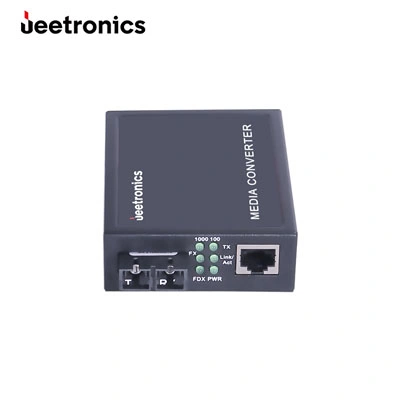 1550nm SMF 80km Dual Sc Unmanaged Gigabit Ethernet Fiber Media Converter