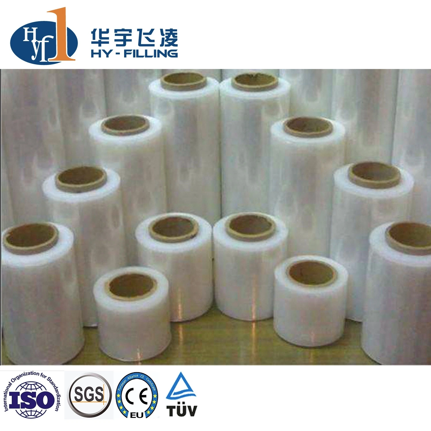 Food, Beverage, Water, Juice, Beer, Milk, Cola Wrap for Shrink Wrapping Plastic Film