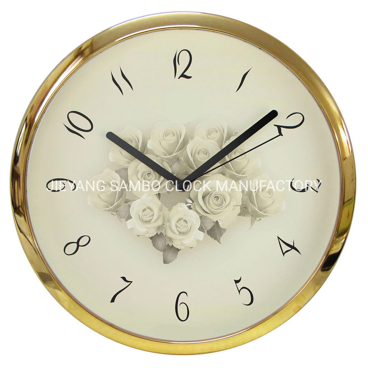 Arab High quality/High cost performance  Plastic Silent Wall Clock