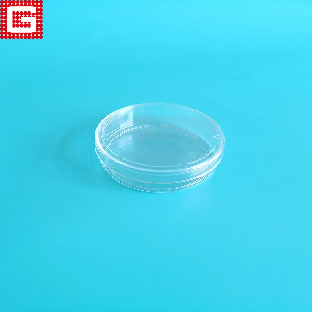 Microbiology Standard Servicebio Sterile Plastic PS Stackable Tc Treated Cell Treat Petri Dish