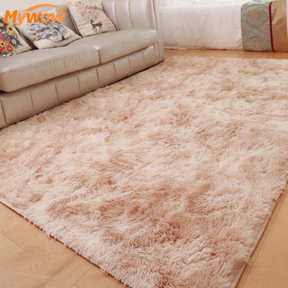 Household Modern Shaggy Cashmere Bedroom Play Sheep Fur Rug Carpet