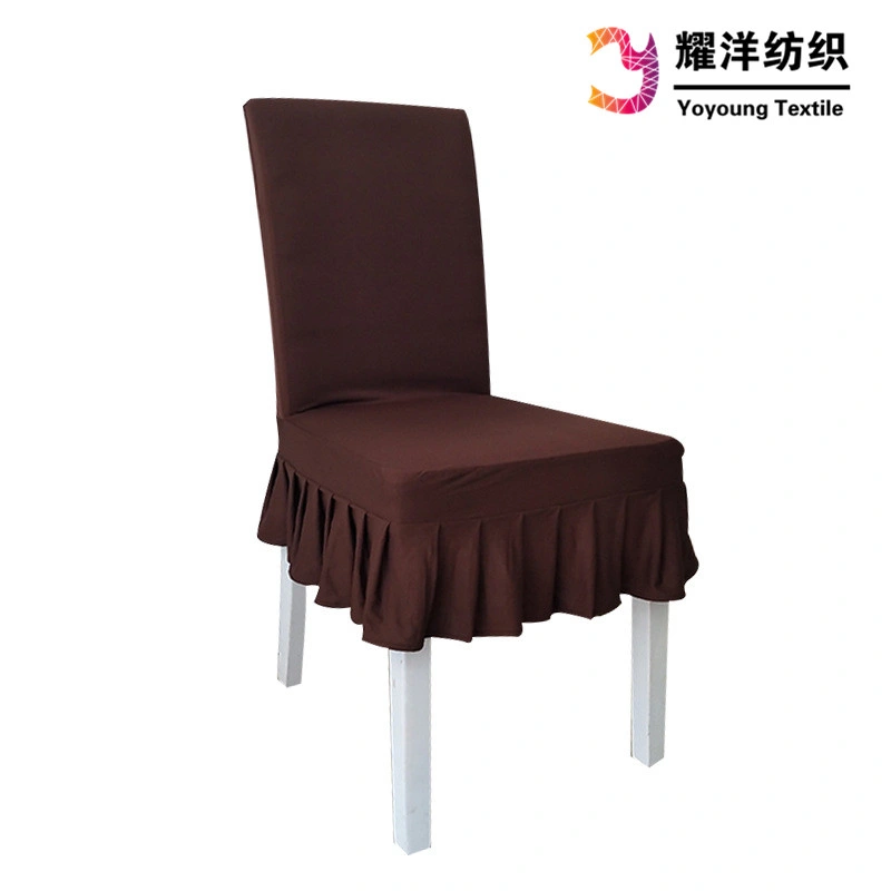 Wholesale/Supplier Hotel Plain Spandex Chair Cover Contracted Small Seat Cover for Home Banquet