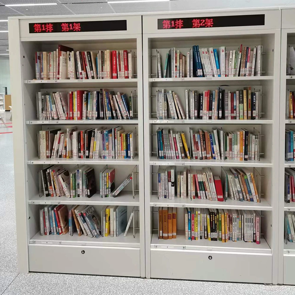 UHF RFID Metal Modern Intelligent Library Book Shelving