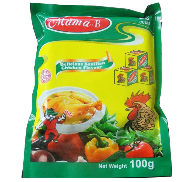 4G and 10g Mama-B Chicken and Beef Seasoning Cubes and Powder for Nigeria