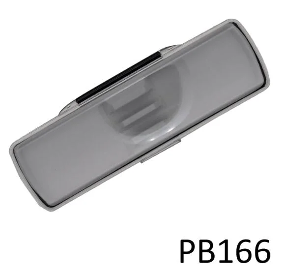 Caja de bolígrafo de plástico transparente para lápiz promocional