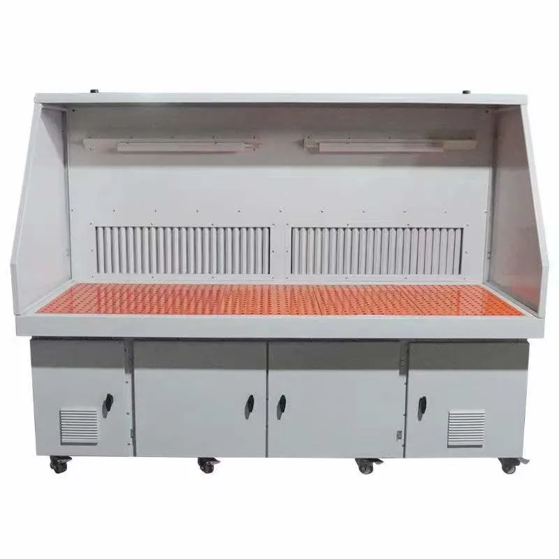 Explosion Proof Type Dry-Type Downdraft Filter Cartridge Dust Removal Collector Workbench for Powder Sanding/Coating/Painting/Grinding