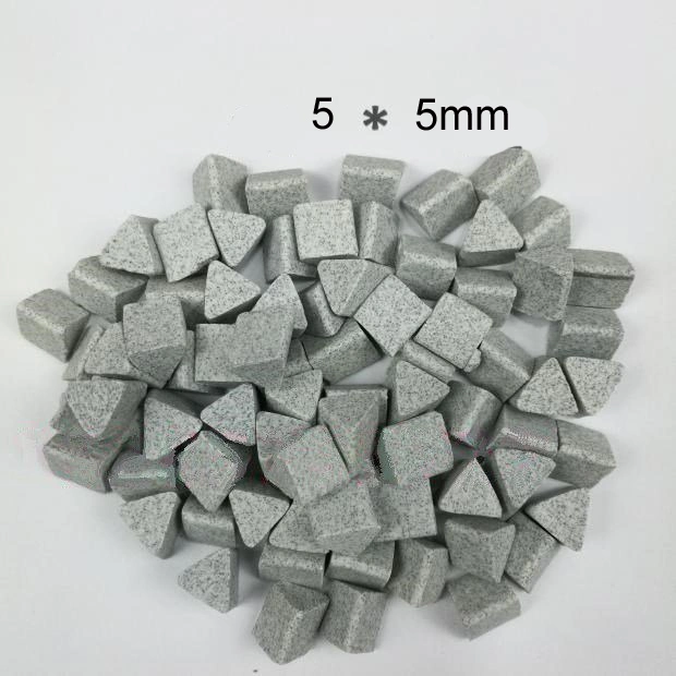 Vibration Ceramic Blasting Media Ceramic Tumbling Stones for Surface Deburring