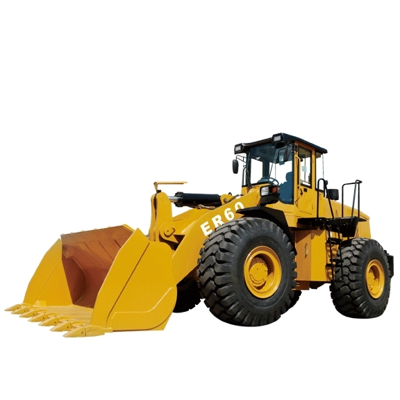 Construction Machinery Everun 4WD Diesel Engine Er60 6.0ton Front End Wheel Loader