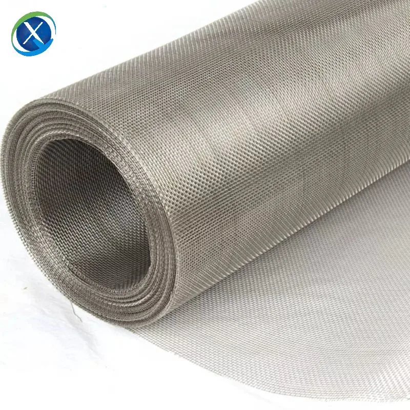 Stainless Steel 304 Plain Weave Twill Weave 5-3200mesh 1X30m Wire Cloth