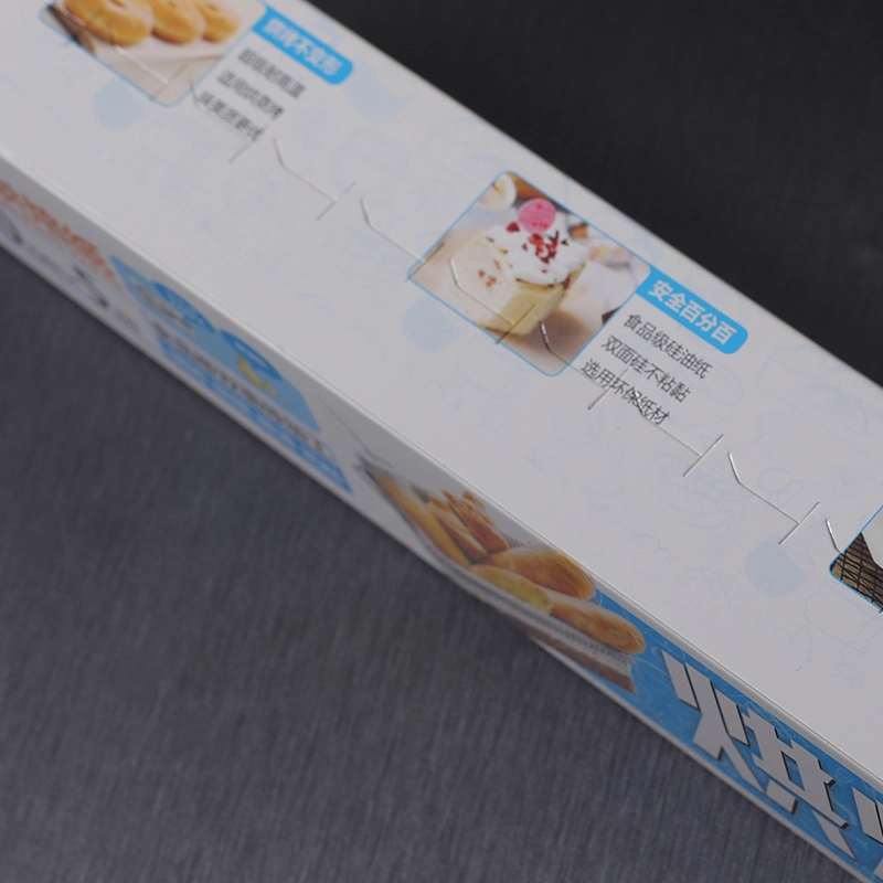 Box with Serrated of Roll Baking Paper