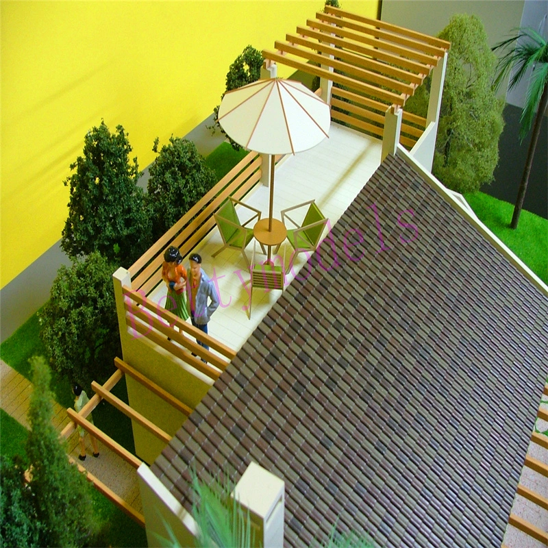 Professional Scale Model Villa Building Maker Custom Architecture House Physical Model