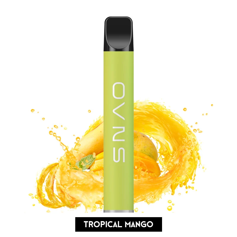 14mm de diámetro Ovns L Tubo Redondo cigarrillo Pen 2ml Vape Pod Flujo de aire suave Vape Stick