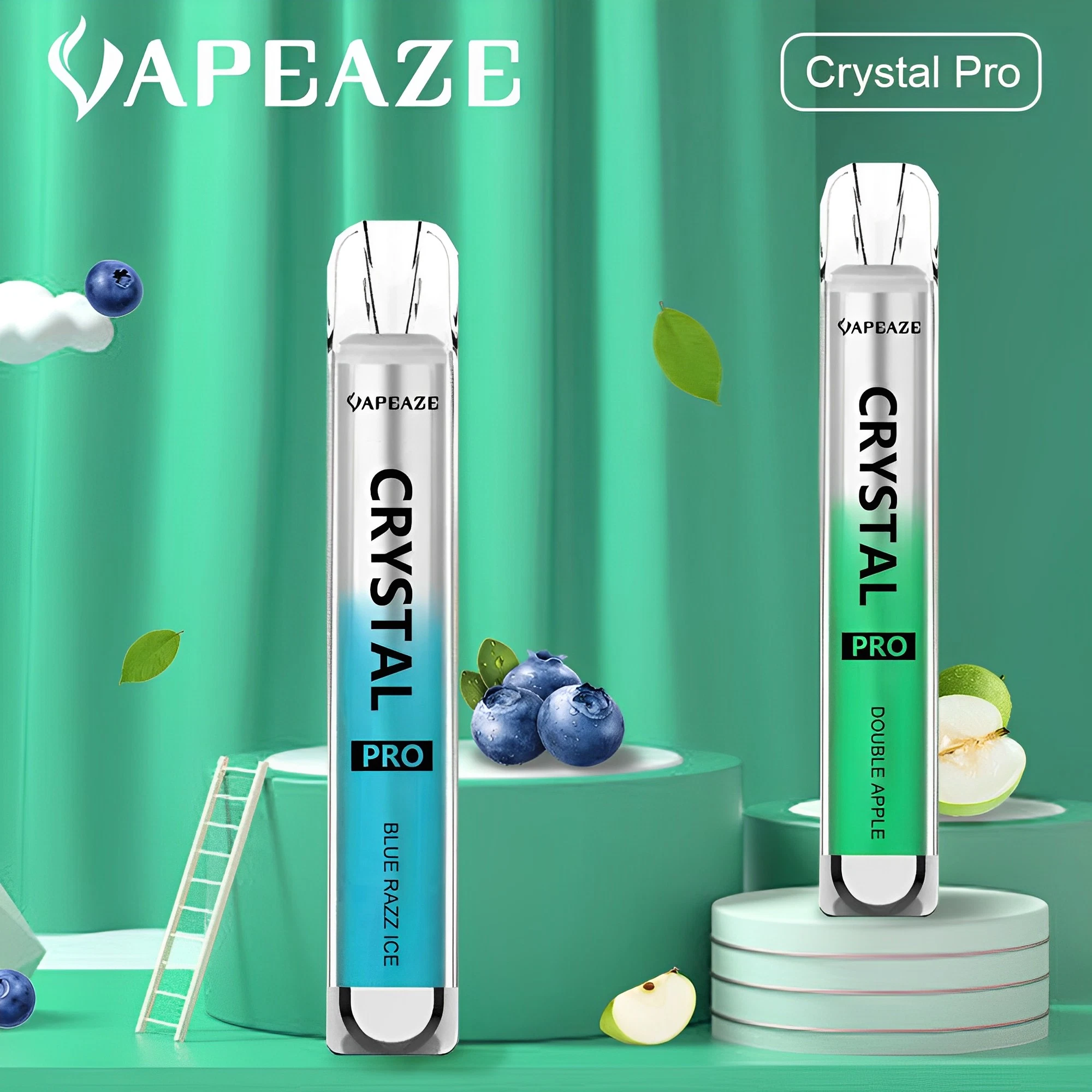 Hot Vapeaze malla de cristal bobina 600 Puffs 1000 Puffs Mayoreo Mini cigarrillo de la pluma de VAPE de la barra del Puff