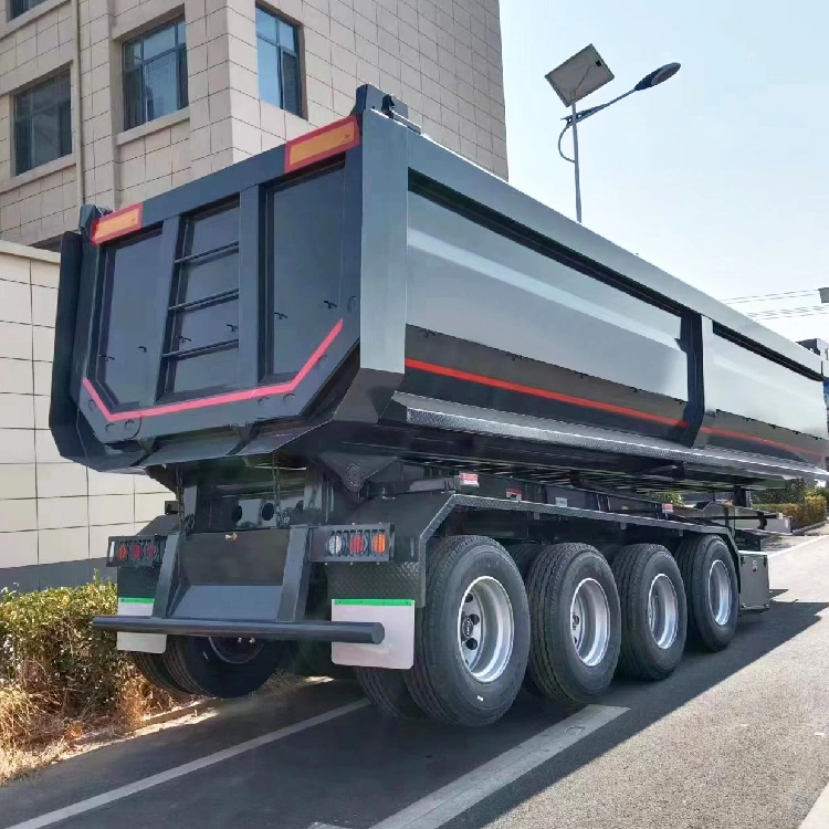 3/4 Axle Transportation Tipping Tipper Trailer