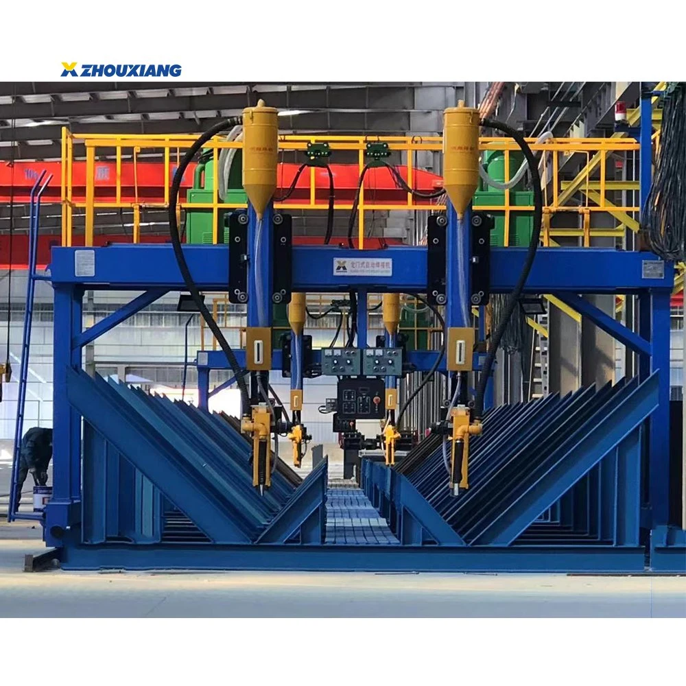 Factory Steel Structure Production Line H/T Type Assembly Machine