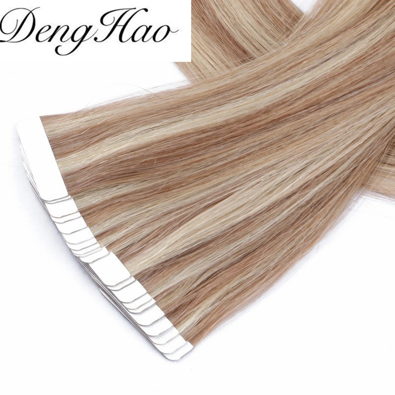 Cuticle Aligned Real 100 Virgin Russian Tape in Human Hair Extensions