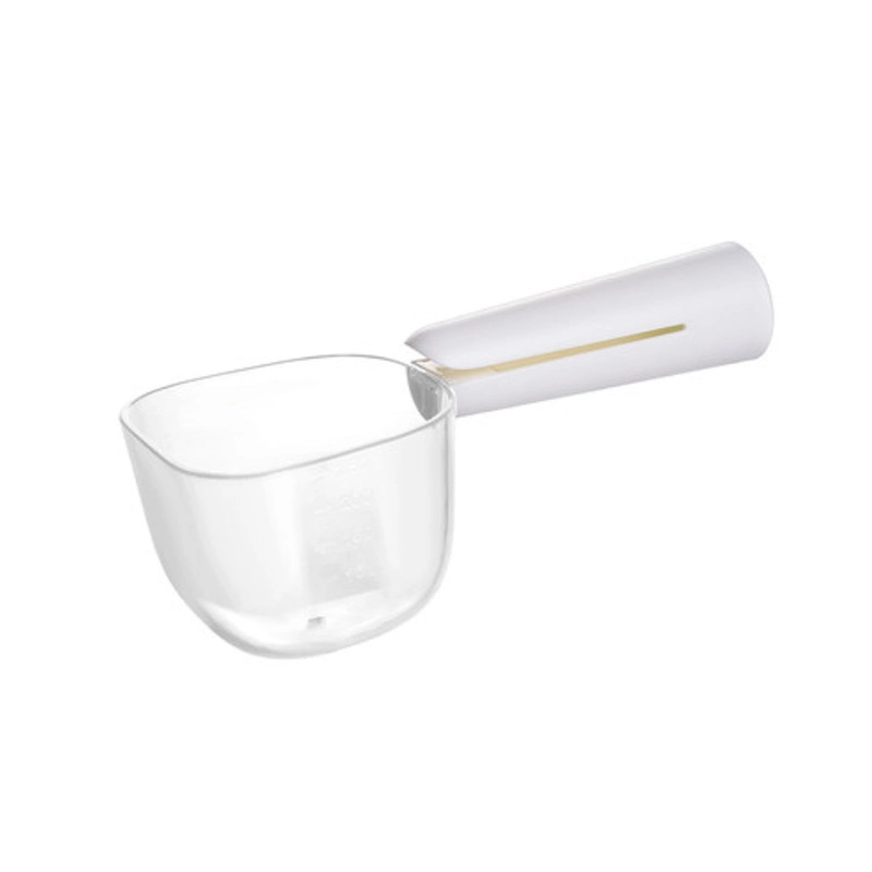 Pet Food Spoon Transparent Belt Scale Measuring Food Spoon Pet Tableware