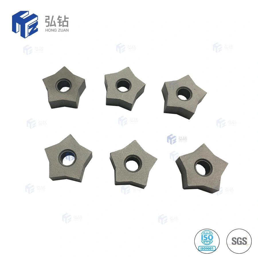 Star & Square Shape Tungsten Carbide Tips for Chain Saw Segments