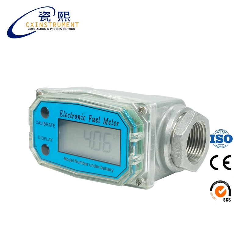Electric Turbine Flow Meter/Digital Display Meter/Diesel Gasoline Meter (CX-WLTFM)