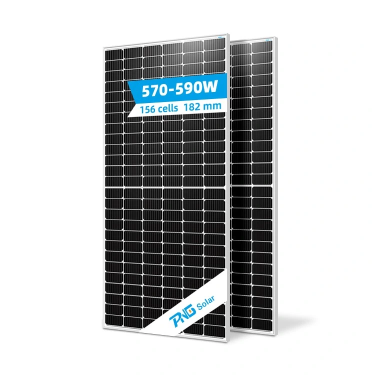 Panel solar monocristalino 570 W 10bb los módulos de 585 vatios de energía solar fotovoltaica