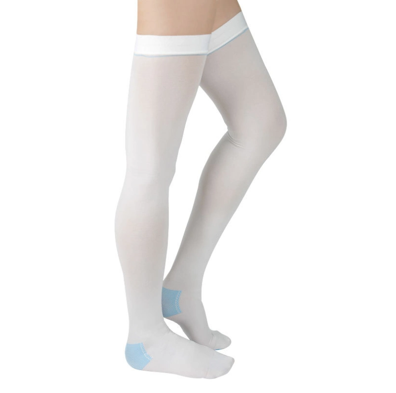 Quality Anti Embolism Socks Thigh High Medical Compression Stockings