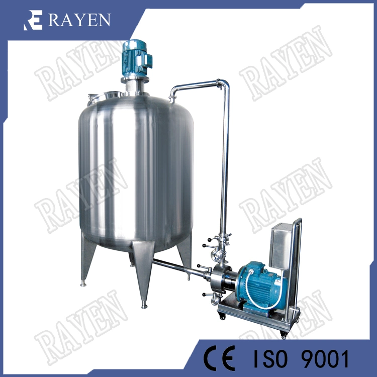 SUS304 Stainless Steel Emulsifying Mixer High Shear Mixer Homogenizer