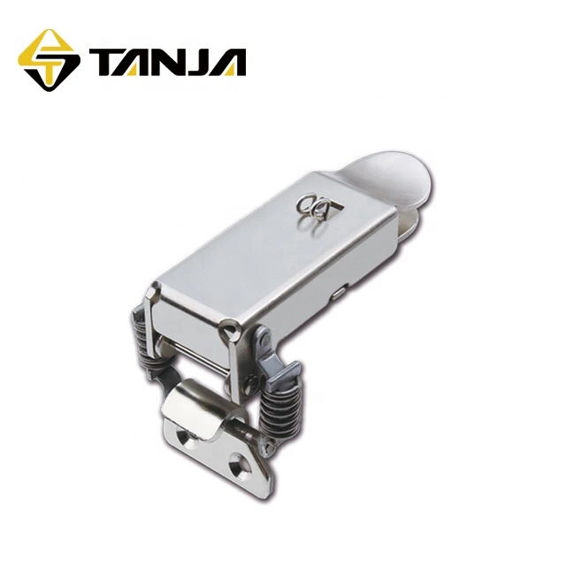 Vertical Self Lock Damping Toggle Latch Locking Clasp Mechanical Equipment Lock for Case Cover Draw Latch