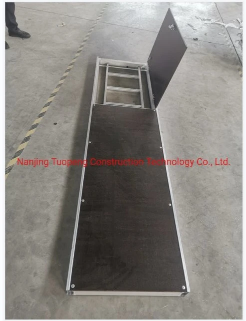 Building Material Scaffold Aluminum Plywood Board with Trapdoor and Ladder